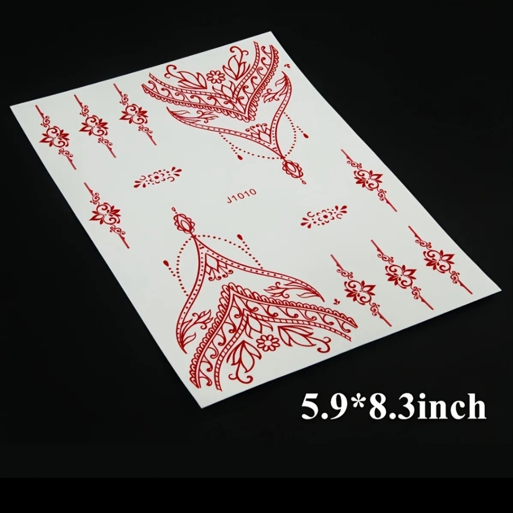 Temporary Henna Tatto Stickers